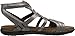 NAOT Women's Sara Gladiator Sandal, Silver, 40 EU/9 M US