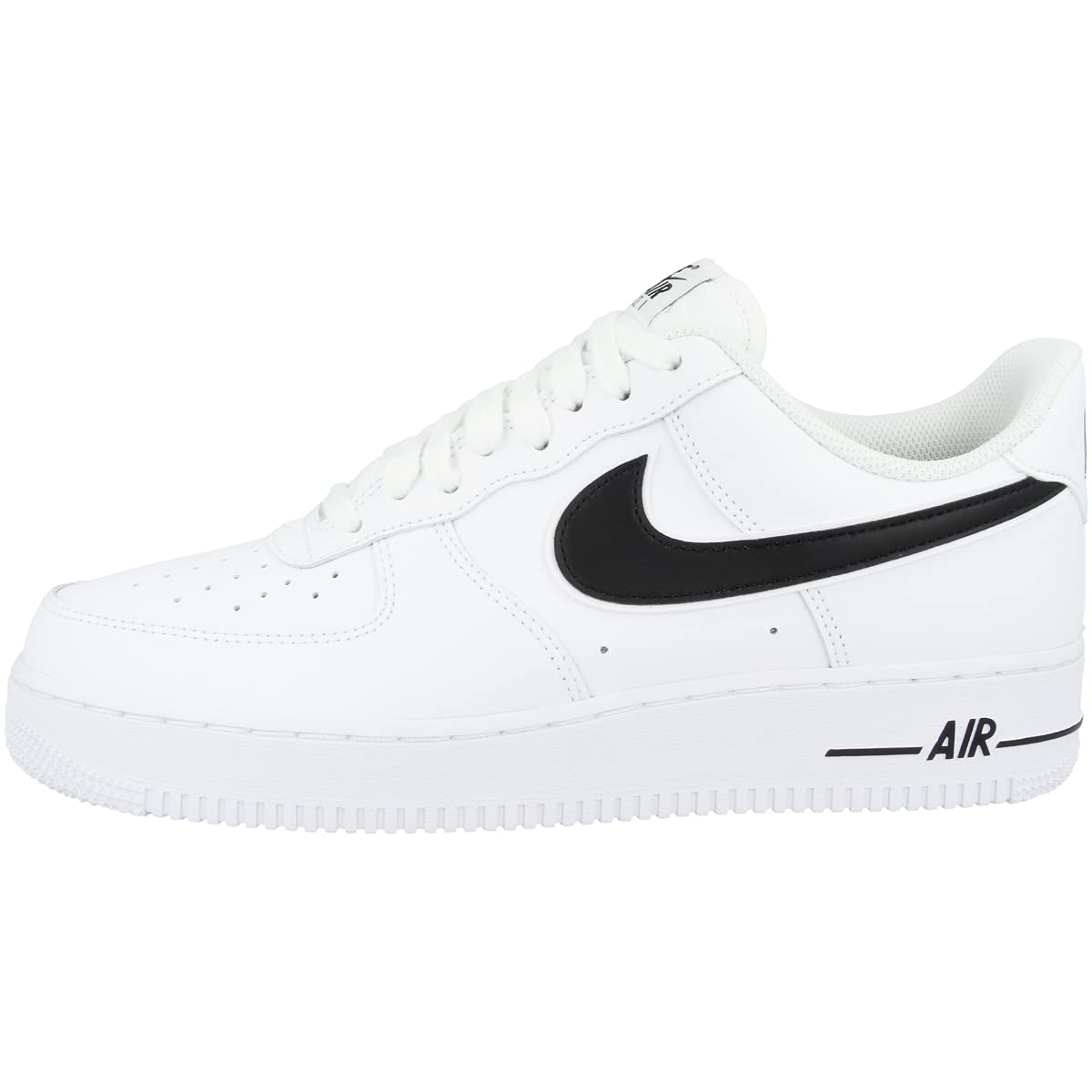 Nike Air Force 1'07 Mens Shoes Size-10 White/Black/White Image