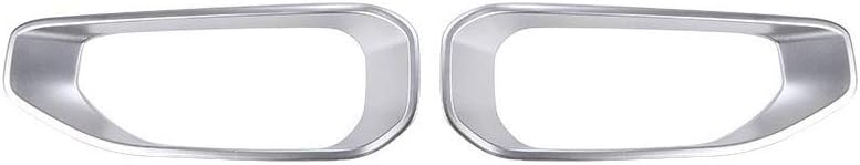 Compatible With Compatible Car Stickers Jeep Wrangler 2018 Up ABS Car Front Fog Light Lamp Decoration Cover for Jeep Wrangler JL Car Accessories