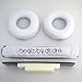 White Replacement Headband Ear Pad Earpads Cushion Set For Beats by Dr. Dre Pro Detox Headphones
