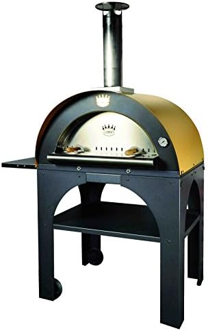 "Forno Pulcinella" Wood Fired Outdoor Pizza Oven by Clementi (mustard)