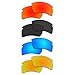ACOMPATIBLE 4 Pair Replacement Polarized Lenses for Oakley Flak 2.0 XL Sunglasses OO9188 Pack P8