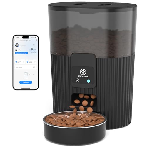 PAPIFEED Automatic Cat Feeder with App WiFi Auto