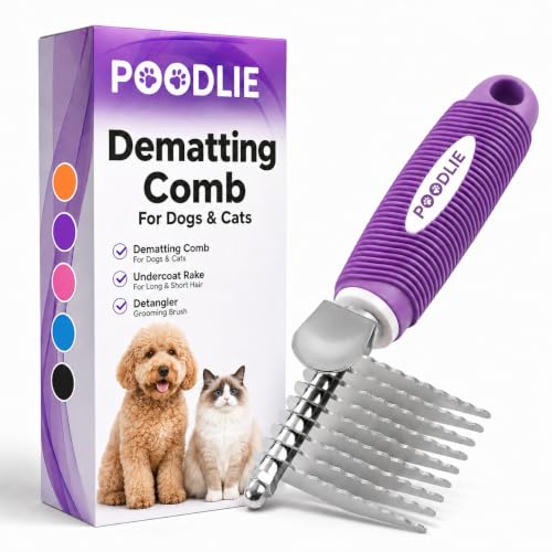 Poodlie Dematting Fur Rake