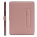 MOSISO Compatible with MacBook Air 13 inch Case A1369 A1466 Older Version 2010-2017 Release, PU Leather Case Portfolio Protective Stand Cover Sleeve, Rose Quartz