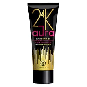 Power Tan 24K Aura Bronzing Sunbed Tanning Lotion Accelerator 250ml