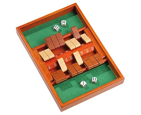 Unbekannt Würfel-Klappbrett – Rechenspiel für Kinder ab 6 Jahren, Würfelspiel, Mathematik