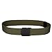 KingMoore Nylon Belt Outdoor Men's Military Tactical Belt Casual Belt Plastic Automatic Buckle Webbing Belts (Army Green)