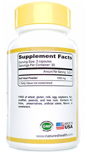 image for Nature's Health Self Heal (Prunella Vulgaris), Promotes Healthy Skin &