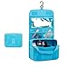 Ac.y.c Hanging Toiletry Bag - Large Multifunction Cosmetic Makeup Travel Pouch Organizer Travel Organizer for Men & Women with Sturdy Hook (Leopard Print)