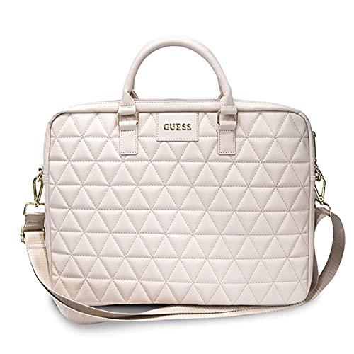 Guess Quilted Tasche aus der Serie für 15 "Notebook, Pink, Pink