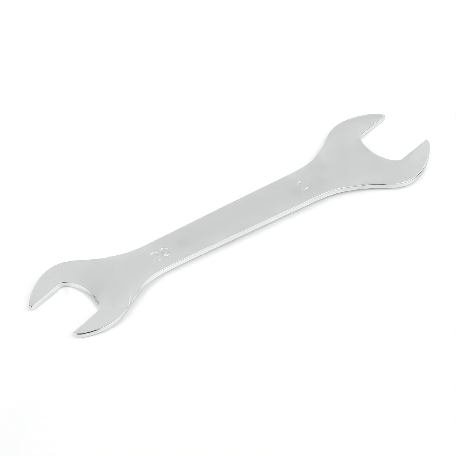 Aoktorkit Double Open End Spanner,Chrome Vanadium Steel 20 * 21MM Wrench Super-Thin Open Ended Wrench Flat Spanner for Narrow Space,DIY,Pipeline,Repair Bicycle Repair and Home Maintance