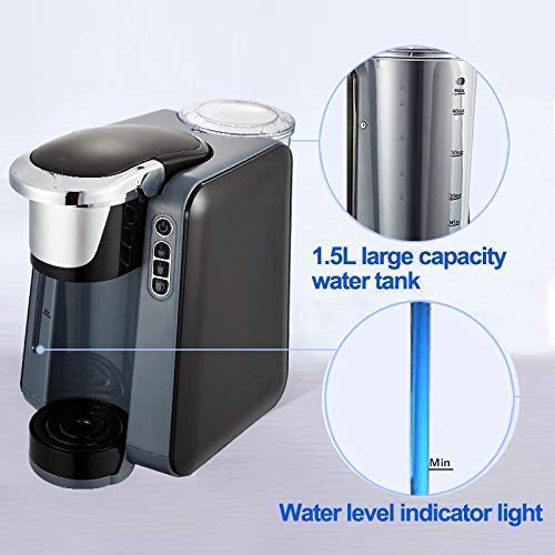 Busirsiz Kaffee-Maschine, Kaffeemaschine K-Cup Brewer, einzige Tasse Kaffee, Kapsel Kaffeemaschine, Vollautomatische… – Bild 5