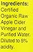 Bragg, Apple Cider Vinegar, 32 oz (3 Pack)