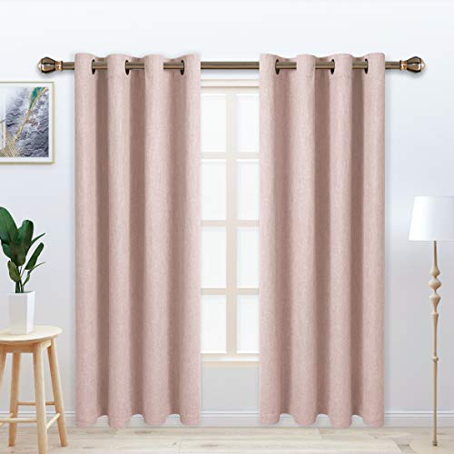 lordtex Linen Look Blackout Curtains