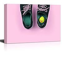 Framed Canvas Wall Art April Day Theme Design Canvas Prints Home Artwork Decoration for Living Room,Bedroom - 12x18 inches