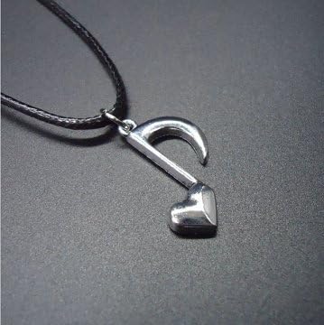 2016 Newest Fashion Alloy Note Music Notation Pendants Colar Leather Vintage Men Necklaces for Women jewelry (Aluminum 5)