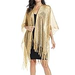 Womens Large Metallic Shawls and Wraps Kimono Cardigan Womens Large Metallic Shawls and Wraps Kimono Cardigan