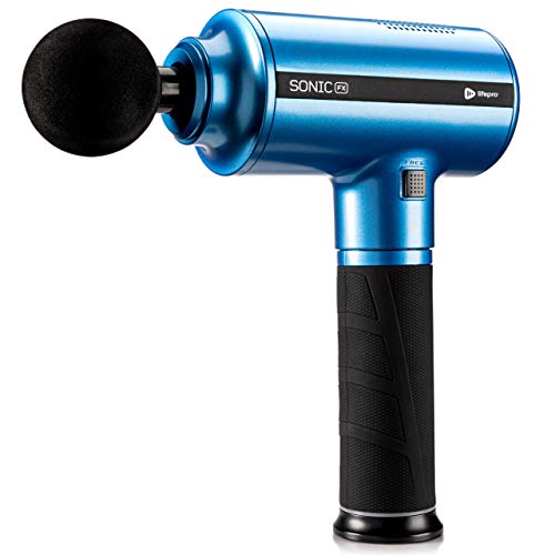 Sonic FX Heated Percussion Massage Gun - Deep Tissue Massager for Muscle Pain Relief, Enhanced Recovery for Athletes & Percussive Therapy - 3 Auto Modes, 5 Powerful Speeds, Handheld Electric Device Sonic FX Heated Percussion Massage Gun - Deep Tissue Massager for Muscle Pain Relief, Enhanced Recovery for Athletes & Percussive Therapy - 3 Auto Modes, 5 Powerful Speeds, Handheld Electric Device