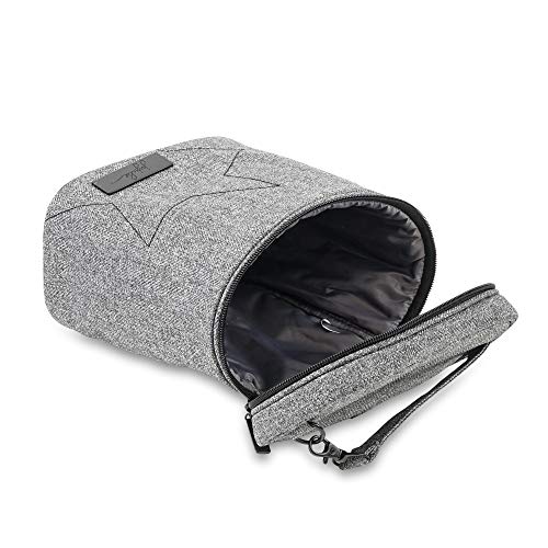 JuJuBe Fuel Cell Reusable/Insulated Bottle Bag and Lunchbox Oynx Collection, Gray Matter - Thumbnail 3