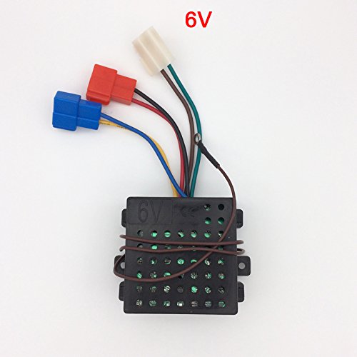Berica King 27mhz Universal Remote Control and 6V Receiver Kit Remote Controller Control Box Accessory for Kids Power Wheels Car Children's Electric Ride On Toys Replacement Parts - Thumbnail 2