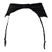 TVRtyle Wine Red Embroidery Flower Women Sexy Garter Belts for Stockings Metal Buckles S086 (Large)