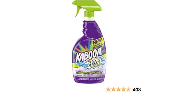 Kaboom Oxi Clean Lot De 2 Nettoyants Professionnels Pour Baignoire Et  Carrelage 950 Ml : Amazon.ca: Santé Et Soins Personnels