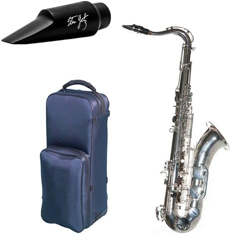 Virtuoso Series Professional Silver Plated Tenor Saxophone Deluxe w/Stan Getz Legends Mouthpiece