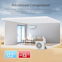 TOSOT 9,000 BTU Mini-Split Air Conditioner, Wifi