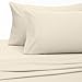 Amazon Brand – Pinzon 300-Thread-Count Percale Sheet Set - Queen, Ivory