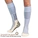 Compression Socks - Circulator Moderate Best For Running, Athletic Sports, Crossfit, Flight Travel (Men & Women) - Below Knee High Socks
