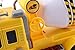 Memtes Friction Powered Cement Mixer Truck Toy with Lights and Sound for Kids