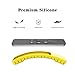 MoKo Silicone Case Replacement for Apple TV 4K/4th Gen Remote, Lightweight Shockproof Protective Cover with Non-Slip Silicone Compatible for Apple TV 4K Siri Remote Controller - Yellow