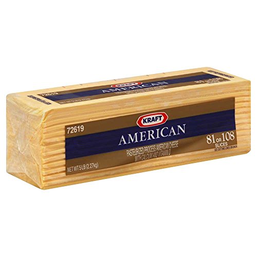 Kraft Regular American Sliced Cheese, 5 Pound 4 per case. Pricepulse