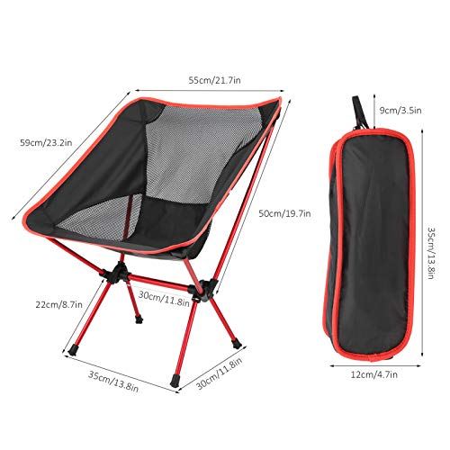 banapoy Camping Stuhl, faltbares Design Modischer und atmosphärischer klappbarer Angelstuhl, Campingstuhl aus… – Bild 8