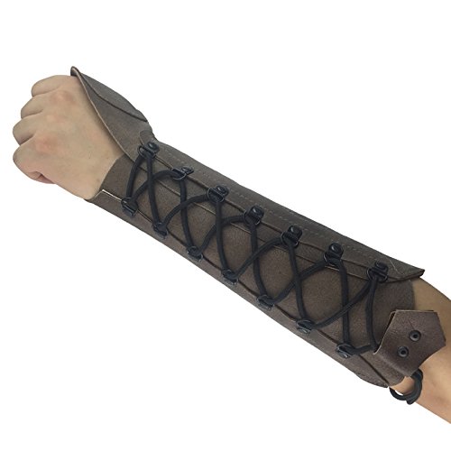 ArcheryMax Handmade Non-Ventilated Leather Arm Guard