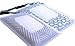 Butipod Luxe Flip Top Wet Wipes Cases | Refillable Portable Baby Wipes Dispenser Container (Grey Stripes and Circles | 2-Pack)