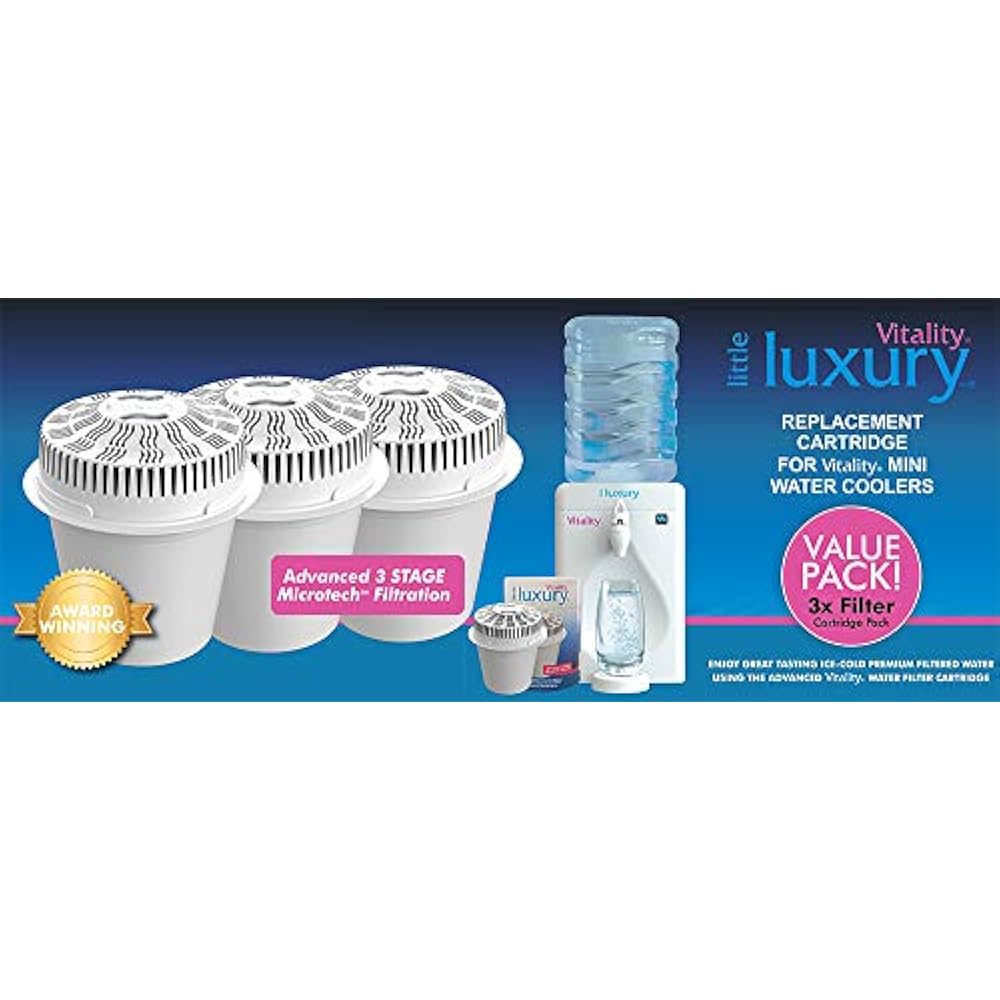 Little Luxury Vitality Replacement Filter Cartridge 3 Pack Home