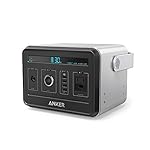 Anker PowerHouse, Compact 400Wh / 120, 000mAh Portable Outlet, Generator Alternative Rechargeable Power Source with Silent DC/AC Power Inverter, 12V Car, AC & USB Outputs