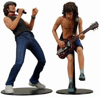 AC/DC Angus Young &amp; Brian Johnson 2PK Action Figure