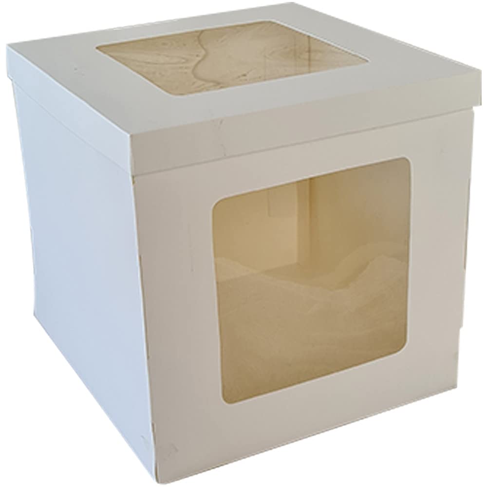 Reliable Packaging Tall Cake Box / Tier Cake box 10x10x10 inches
