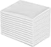 Apparel Innovations Twin Size White Flat Sheet, T-180 Size 66 x 104 (6)