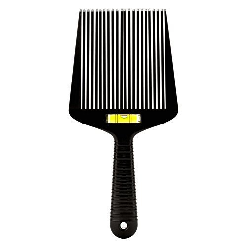 Barber Wide Flat-Top Hair Comb with Spirit Level