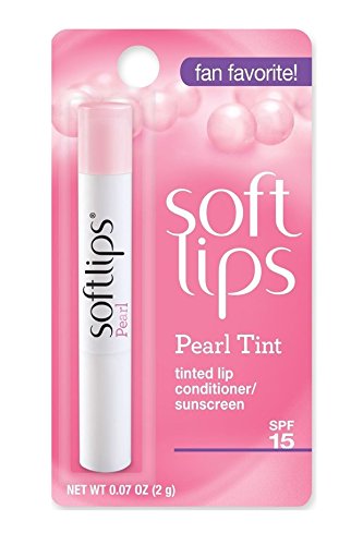 Softlips SPF-15 Pearl Tint Lip Conditioner, 1 Stick (Pack of 4)