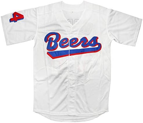 Baseketball 1998 Joe Cooper 44 Milwaukee Beers Baseball Jersey
