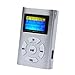 Mini Perman Portable USB 2.0 LCD Screen Metal MP3 Music Player Only, Support 32GB Micro SD TF Card Silver