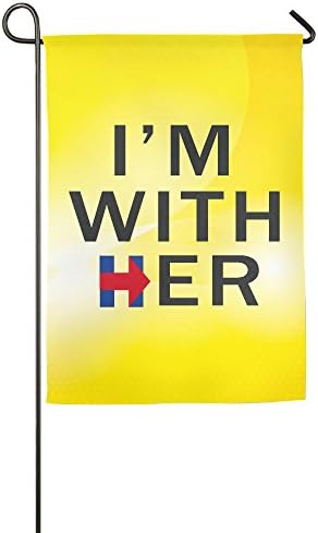 JFD I'm With Hillary Fags Indoor Flag 18*27inch