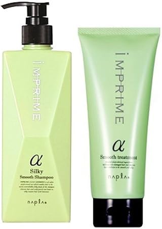 Amazon ナプラ インプライム シルキースムースシャンプー アルファ 280ml スムーストリートメント アルファ 0g セット ナプラ シャンプー 通販