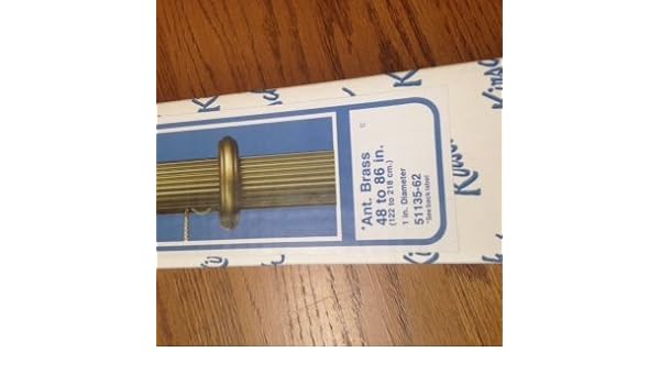 Amazon Com Kirsch Chateau 1 Decorative Traverse Rod 51135 Ant
