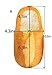October Elf Adult Autumn Winter Warm Fuzzy Home Shoes House Slippers For Women Memory Foam Slippers With Customized Size 12.8 Inch(French Baguette, M)